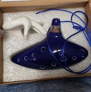 LEGEND OF ZELDA ocarina ceramic